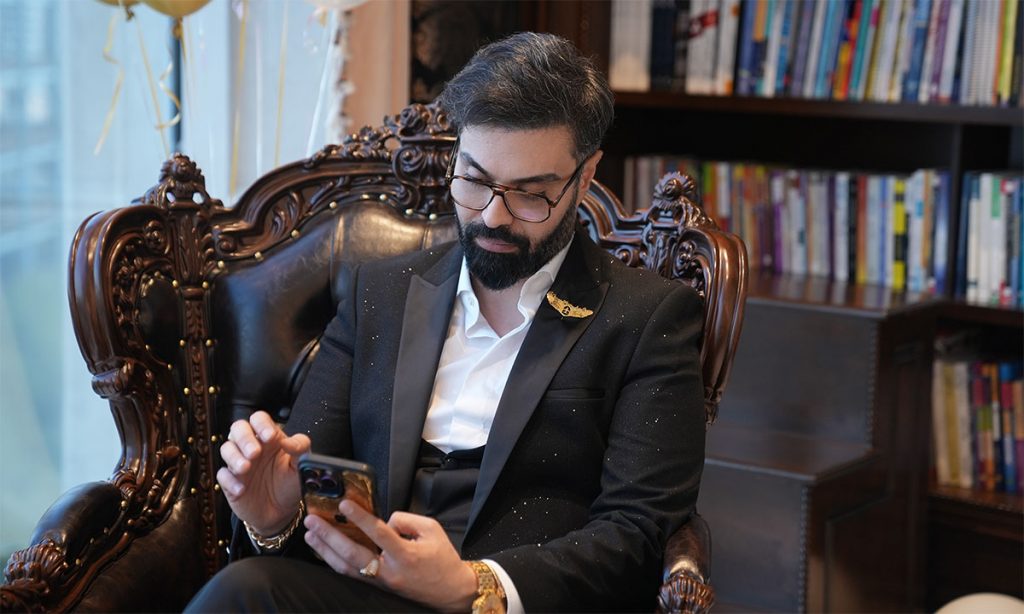 ماکان آریا پارسا کارآفرین خوش فکر ایرانی