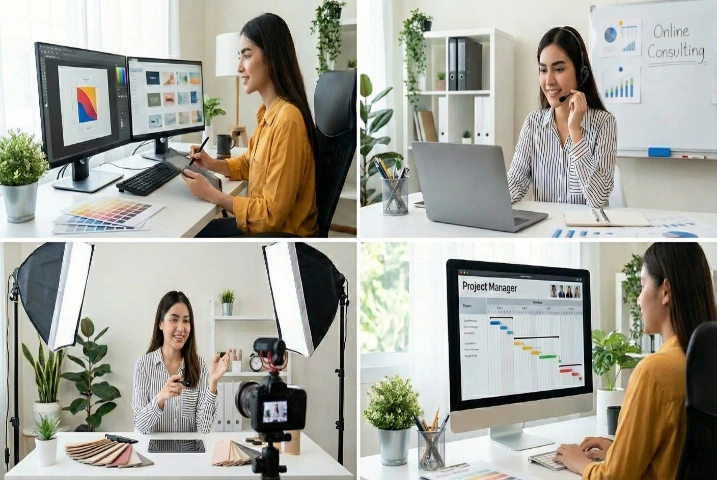 شغل پردرآمد برای خانم ها در منزل